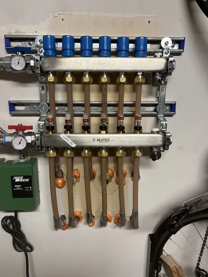 Plumber performing Leak Detection at a residential property in Alloway